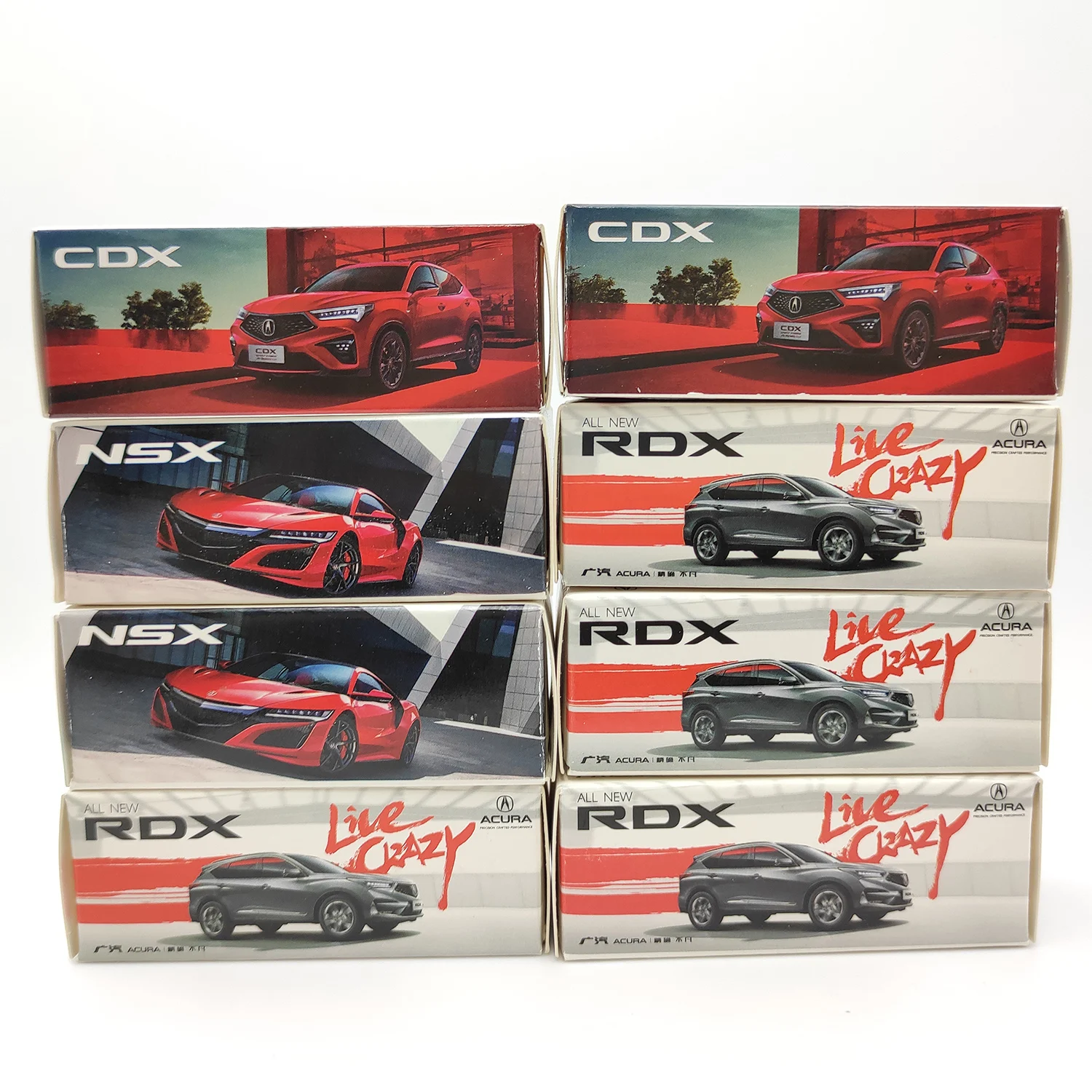 Diecast 1:64 Scale GAC Honda ACURA CDX RDX NSX Acura Alloy Simulation Car Model Collection Toy Gift Display Ornament Diecast 1:64 Scale GAC Honda ACURA CDX RDX NSX Acura Alloy Simulation Car Model Collection Toy Gift Display Ornament