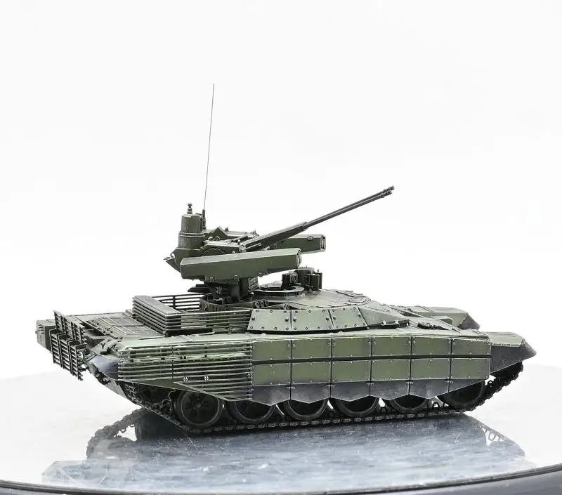 AM 1:72 Scale Resin Russian BMPT-72 Tank Chariot Model Militarized Combat Track Type Classics Adult Gifts Toys Static Display