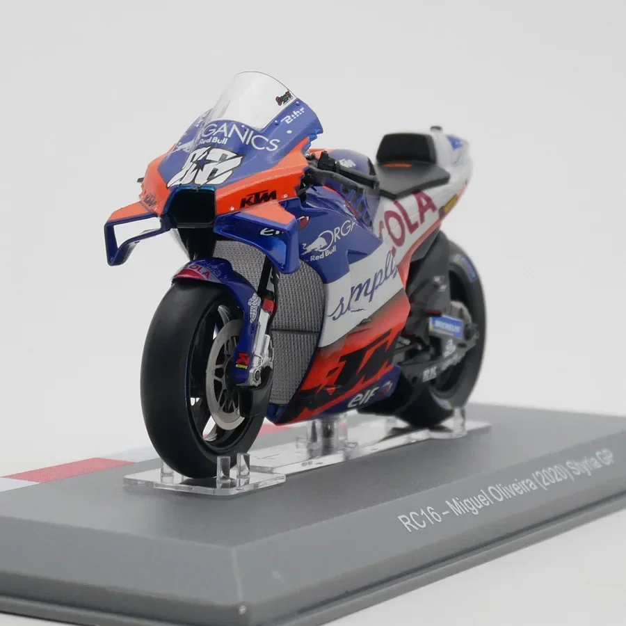 IXO 1:18 Scale Diecast Alloy GP 2020 RC16 Miguel Oliveira Toys Cars Model Classics Adult Collection Souvenir Gift Static Display