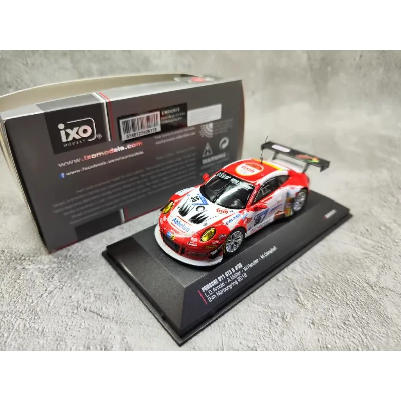 IXO 1/43 Scale PORSCHE 911 GT3 R#30 911 2018 24 Hour Endurance Racing Car Model Collectible Toy Gift Display Ornament IXO 1/43 Scale PORSCHE 911 GT3 R#30 911 2018 24 Hour Endurance Racing Car Model Collectible Toy Gift Display Ornament