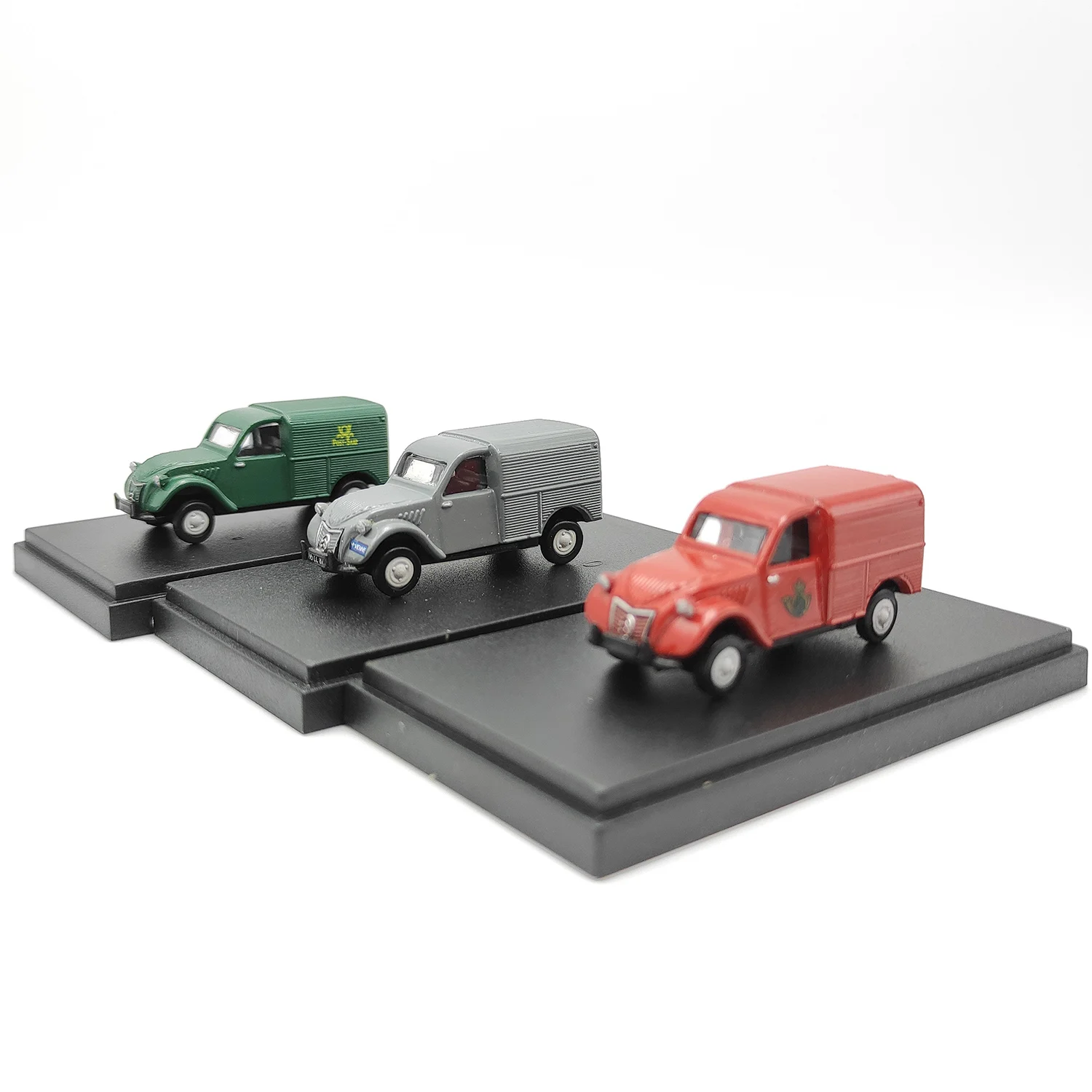 Three-colour 1:87 Scale CITROEN Freight Car  Resin Car Model Collectible Toy Gift Souvenir Display Ornaments