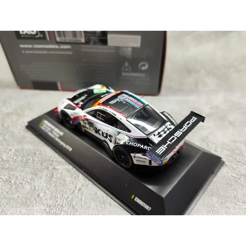 IXO 1/43 Scale PORSCHE 911 GT3R#17ADAC GT Masters 2018 Endurance Race Car Model Collectible Toy Gift Display Ornament