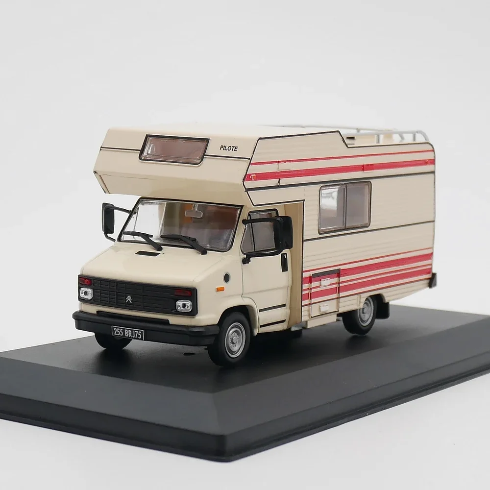 Diecast Ixo 1:43 Scale Pilote R 470 Citroen C 25 1984 Citroen Copal Motorhome Model Retro Classic Alloy Model Collectible Gift