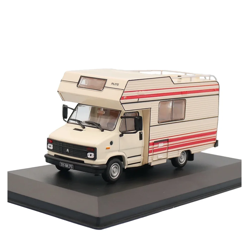 Diecast Ixo 1:43 Scale Pilote R 470 Citroen C 25 1984 Citroen Copal Motorhome Model Retro Classic Alloy Model Collectible Gift