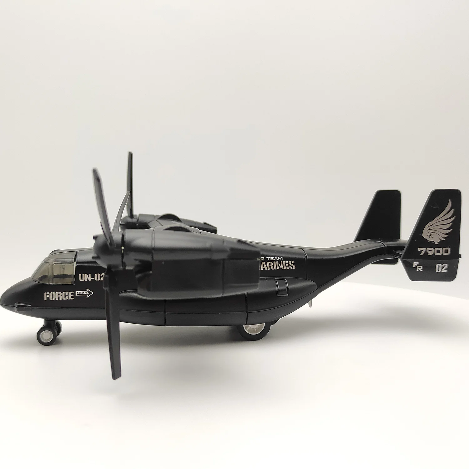 Diecast 1/400 Scale Osprey Fighter Alloy Finished Aircraft Model Collection Toy Gift Display Ornament