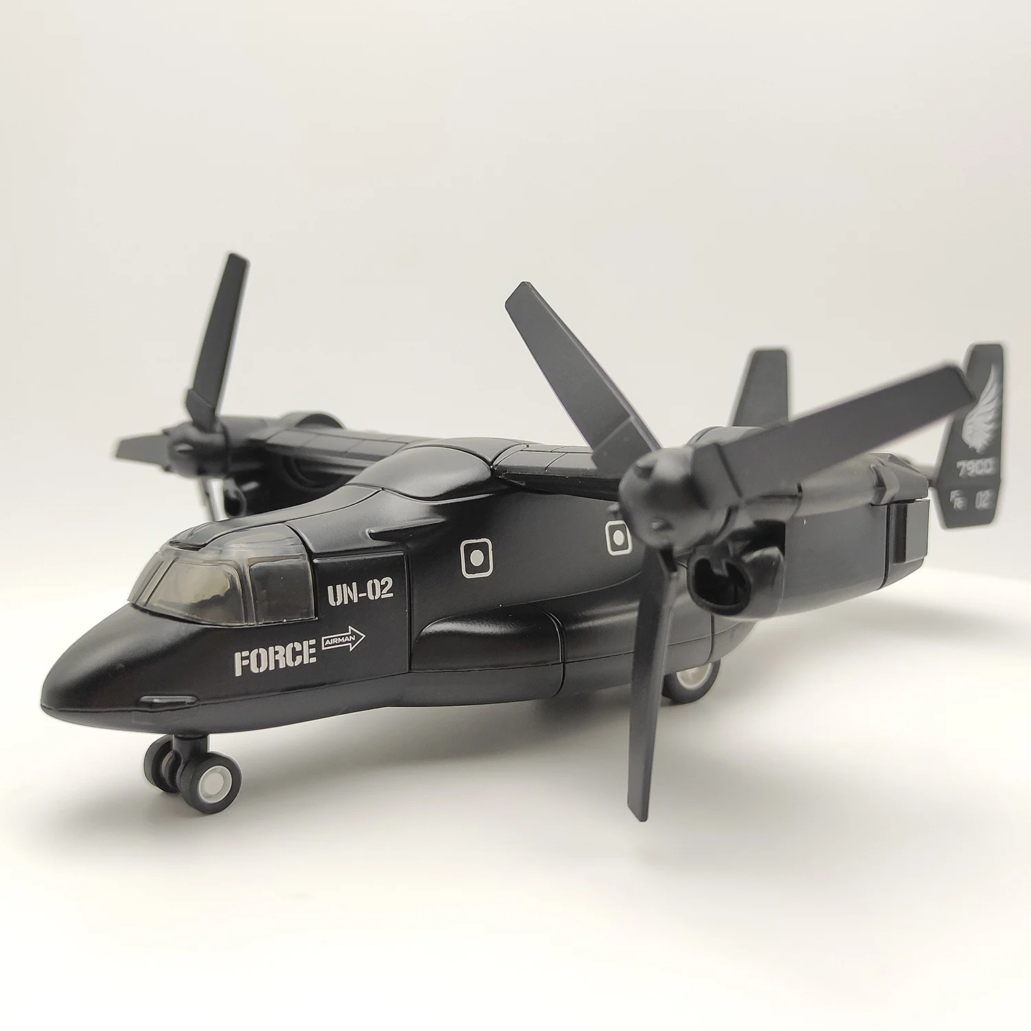 Diecast 1/400 Scale Osprey Fighter Alloy Finished Aircraft Model Collection Toy Gift Display Ornament