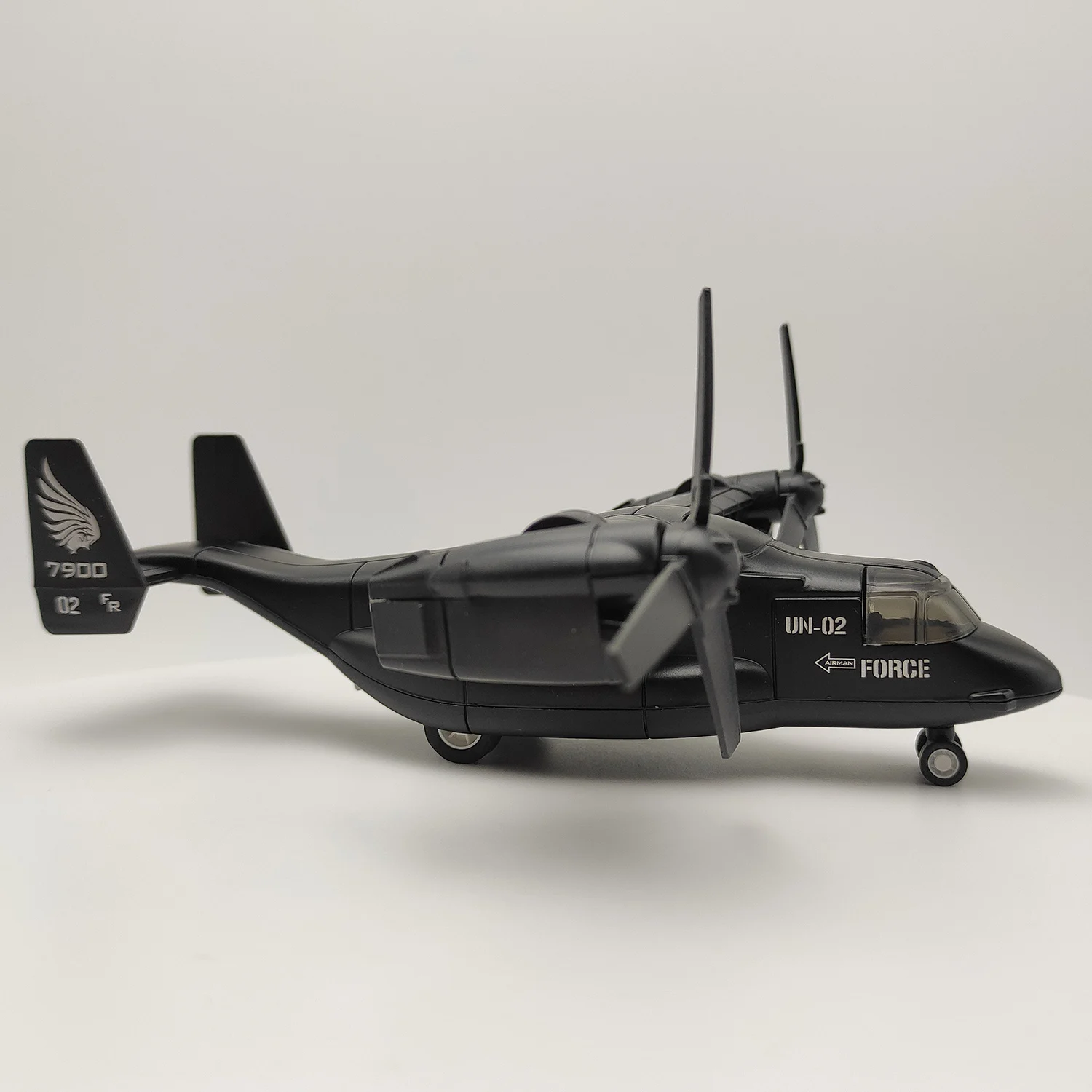 Diecast 1/400 Scale Osprey Fighter Alloy Finished Aircraft Model Collection Toy Gift Display Ornament