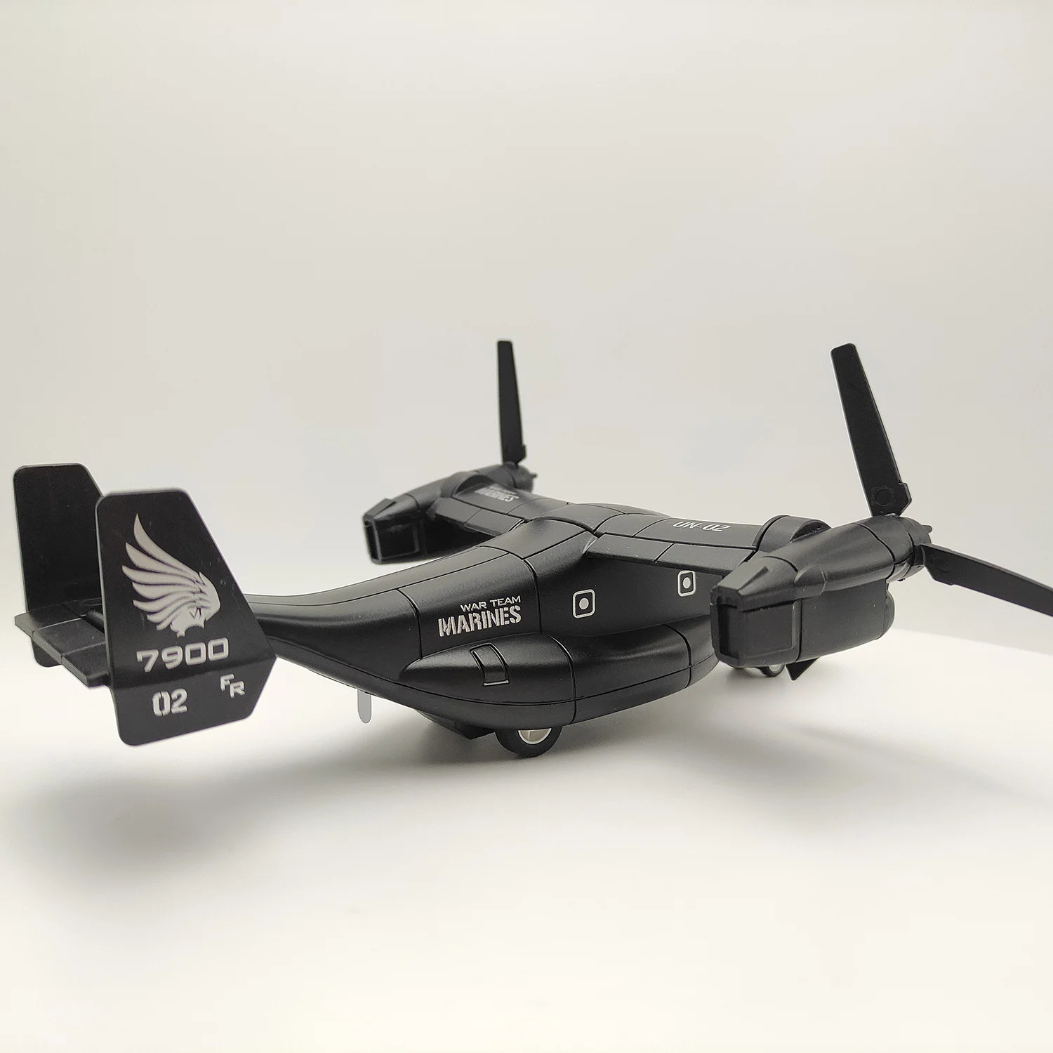 Diecast 1/400 Scale Osprey Fighter Alloy Finished Aircraft Model Collection Toy Gift Display Ornament