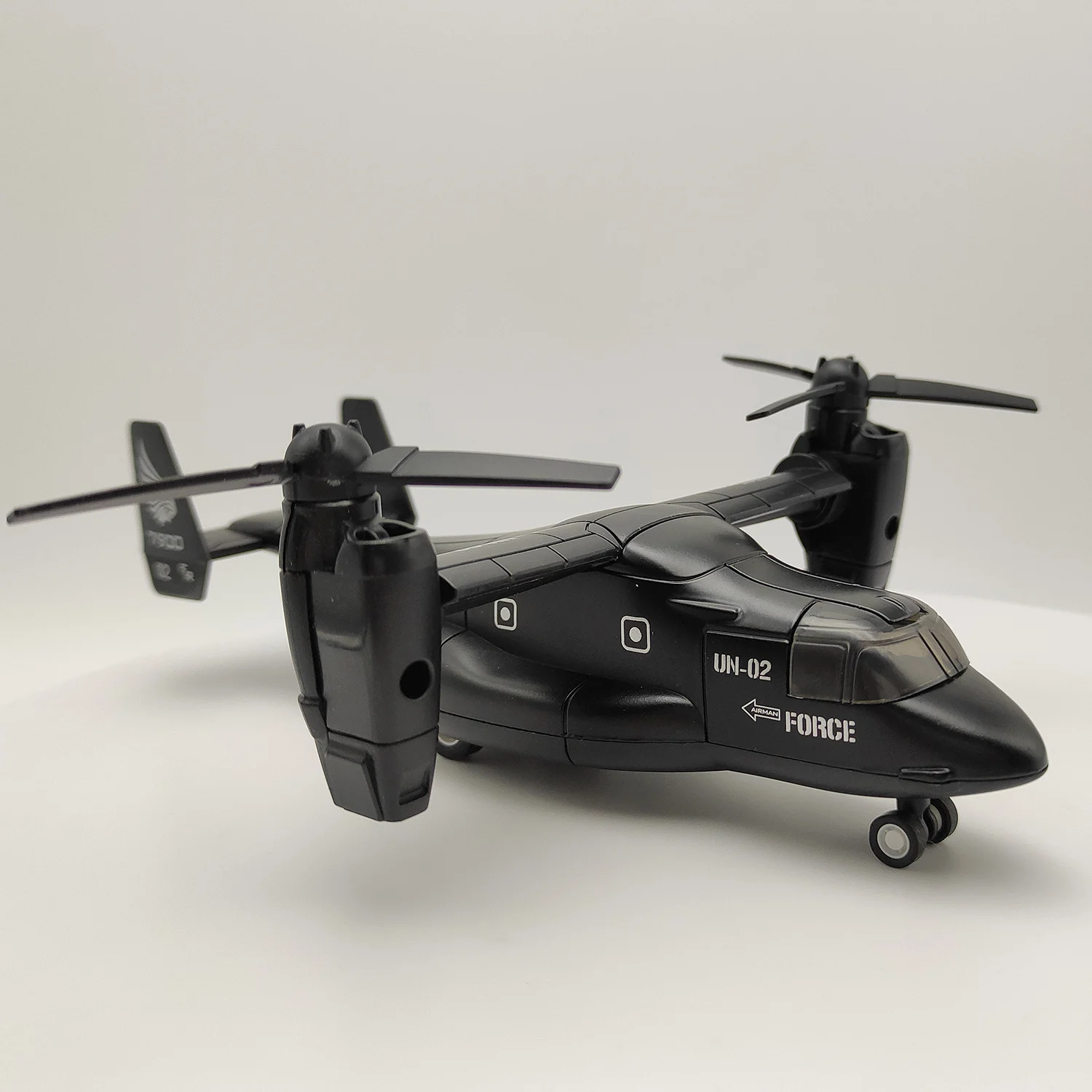 Diecast 1/400 Scale Osprey Fighter Alloy Finished Aircraft Model Collection Toy Gift Display Ornament