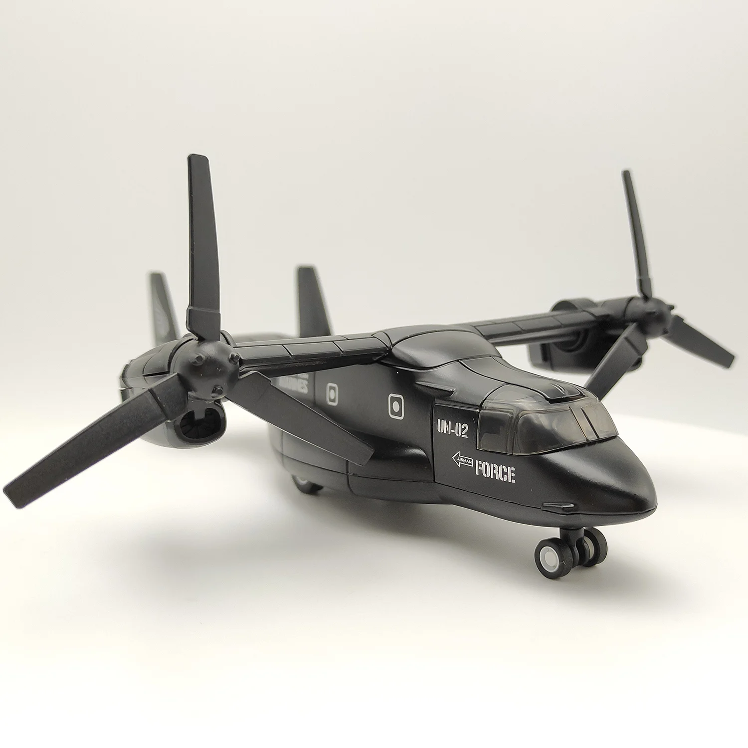Diecast 1/400 Scale Osprey Fighter Alloy Finished Aircraft Model Collection Toy Gift Display Ornament