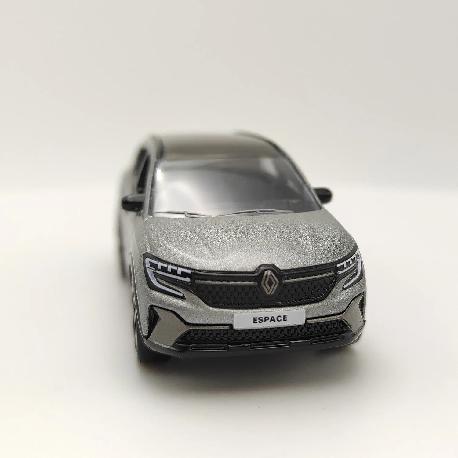 Diecast 1:64 Scale NOREV Renault Espace E-tech Full Hybrid Simulation Alloy Black Car Model Collection Toy Gift Display Ornament