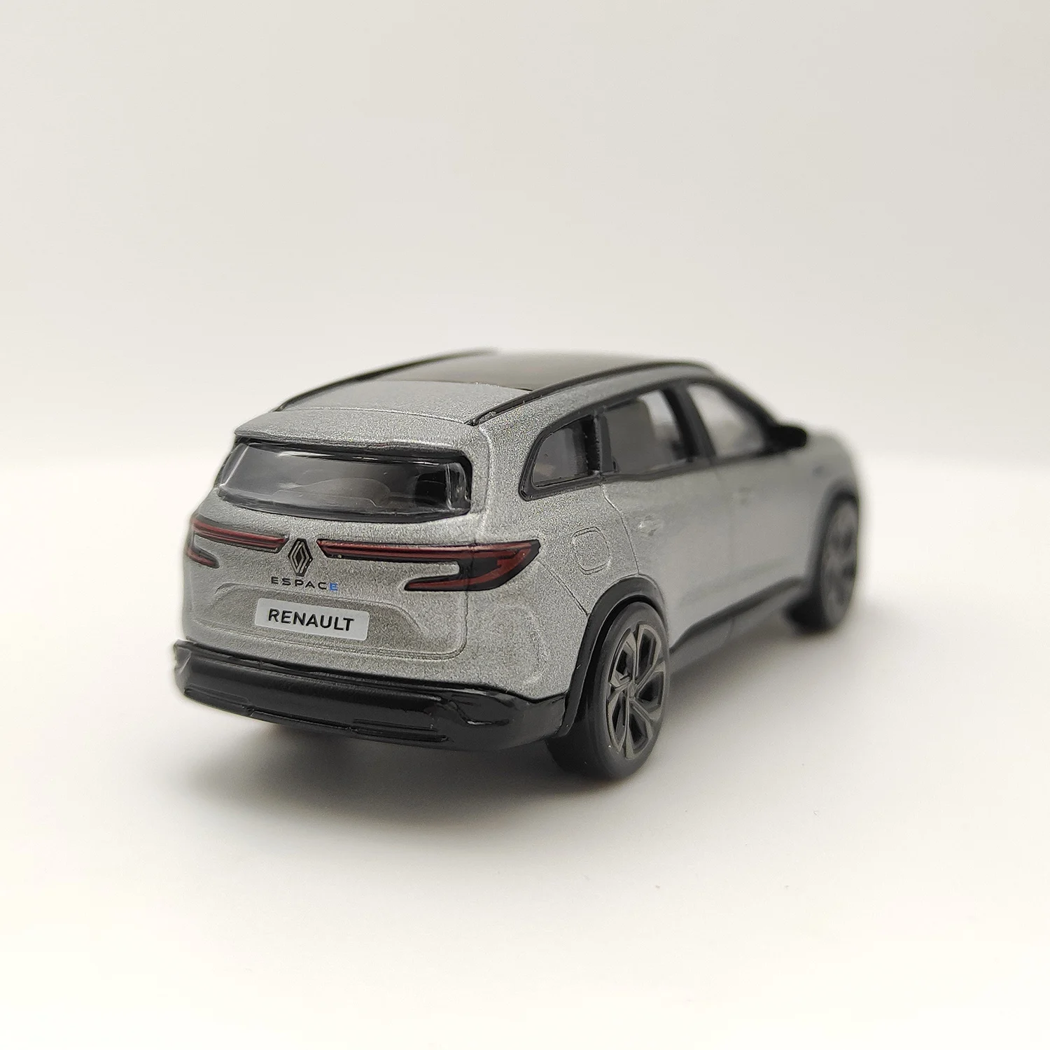 Diecast 1:64 Scale NOREV Renault Espace E-tech Full Hybrid Simulation Alloy Black Car Model Collection Toy Gift Display Ornament