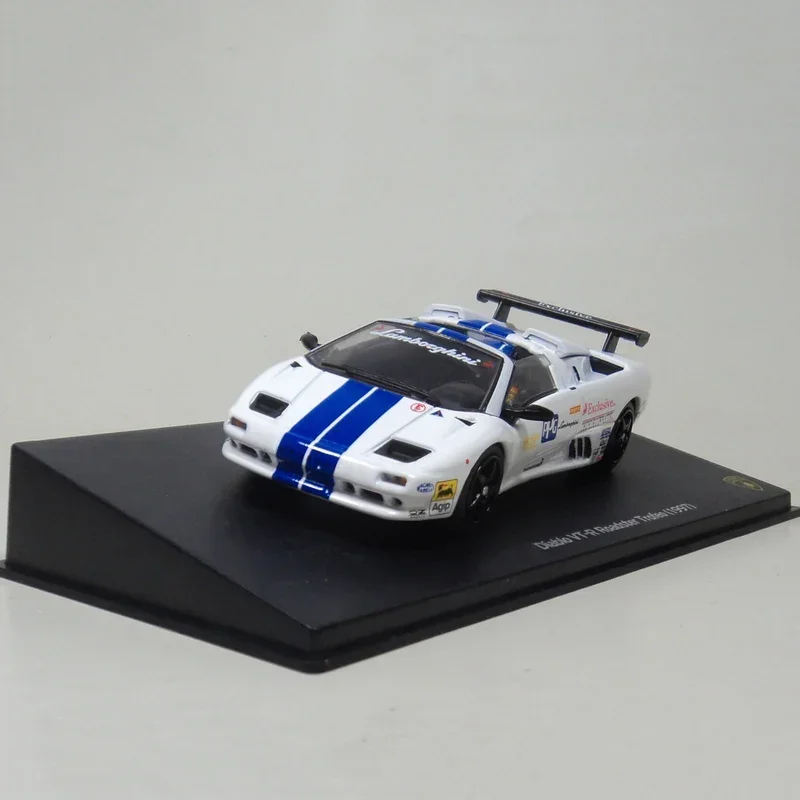 Diecast IXO 1:43 Scale Lamborghini Diablo VT-R 1997 Simulation Classic Nostalgia Car Model Collectible Toy Gift Souvenir Display