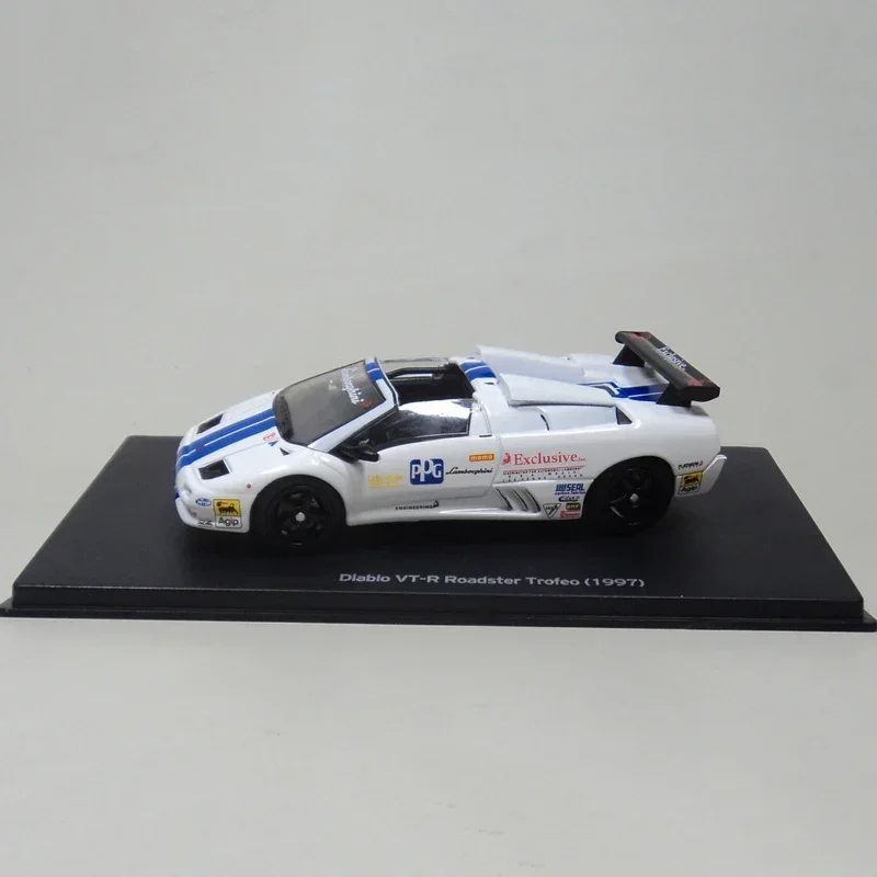 Diecast IXO 1:43 Scale Lamborghini Diablo VT-R 1997 Simulation Classic Nostalgia Car Model Collectible Toy Gift Souvenir Display