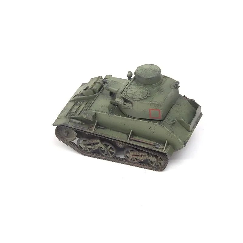 Hexameter CP0801 British Vickers 6-ton Tank MK.IVB Green Finished Product 1/72 Model Static Ornament