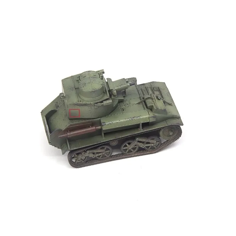 Hexameter CP0801 British Vickers 6-ton Tank MK.IVB Green Finished Product 1/72 Model Static Ornament