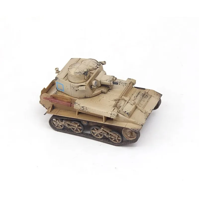 Hexameter CP0802 British Vickers 6-ton Tank MK.IVB Yellow Completion Product 1/72 Model Static Ornament