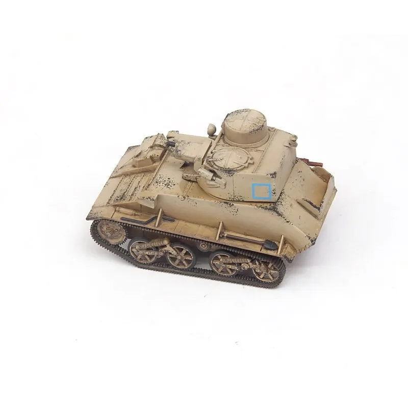 Hexameter CP0802 British Vickers 6-ton Tank MK.IVB Yellow Completion Product 1/72 Model Static Ornament