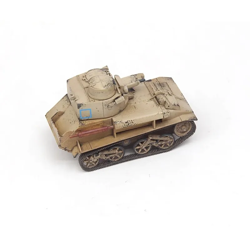 Hexameter CP0802 British Vickers 6-ton Tank MK.IVB Yellow Completion Product 1/72 Model Static Ornament