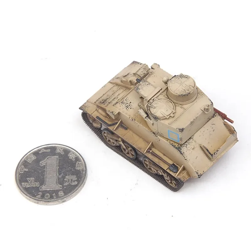 Hexameter CP0802 British Vickers 6-ton Tank MK.IVB Yellow Completion Product 1/72 Model Static Ornament