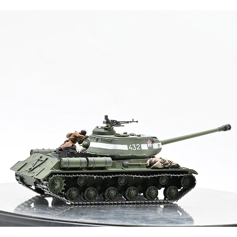 1/72 Berlin JS2 Heavy Tank Stalin 2 Including One Man Tank World Final Static Completion Toy Tank Model Ornament