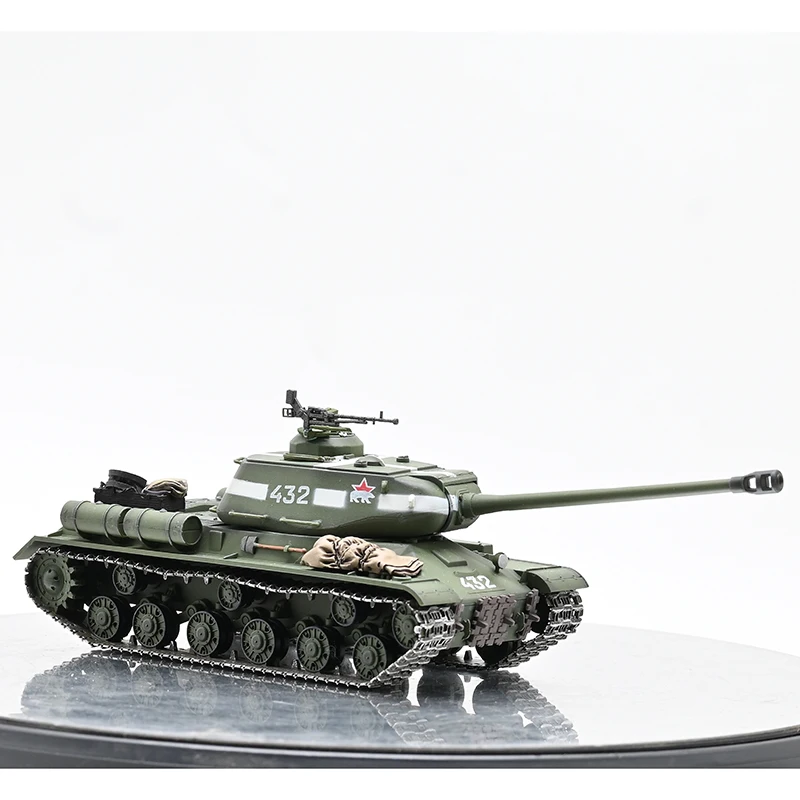 1/72 Berlin JS2 Heavy Tank Stalin 2 Including One Man Tank World Final Static Completion Toy Tank Model Ornament