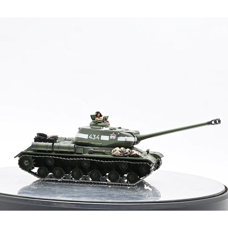 1/72 Berlin JS2 Heavy Tank Stalin 2 Including One Man Tank World Final Static Completion Toy Tank Model Ornament