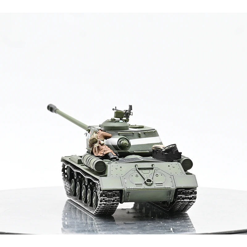 1/72 Berlin JS2 Heavy Tank Stalin 2 Including One Man Tank World Final Static Completion Toy Tank Model Ornament