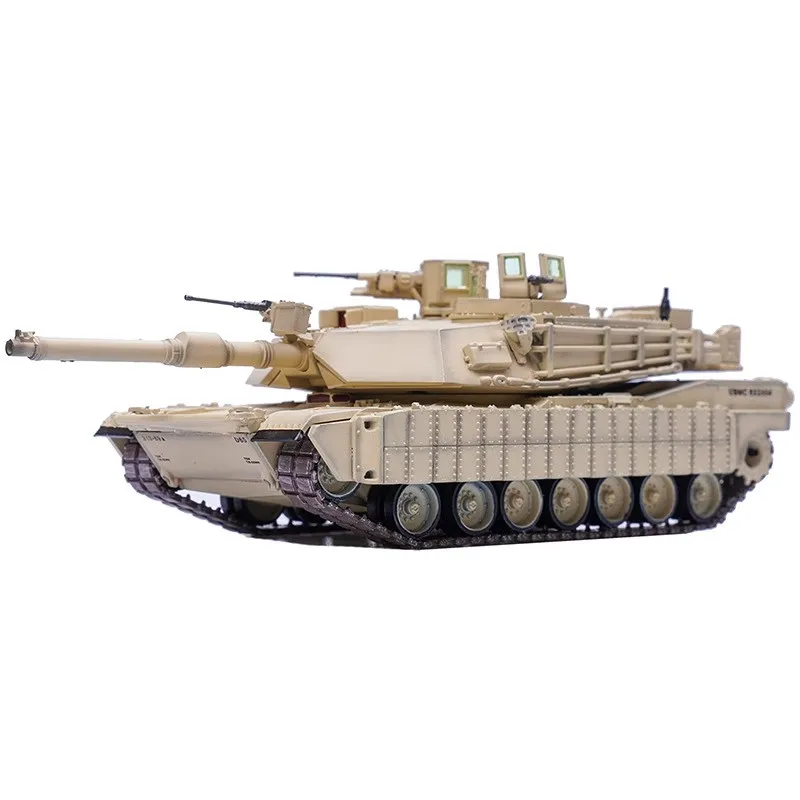 1/72 M1A1TUSK Main Battle Tank, US Marine Corps Sand Colored Static Finished Product, Toy Tank Model Ornament 1/72 M1A1TUSK Main Battle Tank, US Marine Corps Sand Colored Static Finished Product, Toy Tank Model Ornament