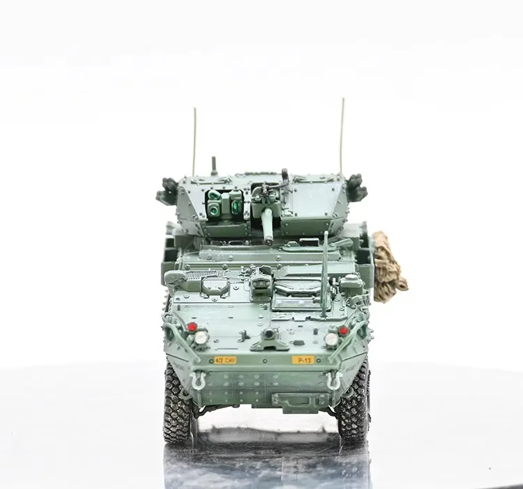 American Stryker Infantry 1/72 Tank Tank Tank M1296 Dragon Cavalry Armor Final Static Product Toy Tank Model Decoration