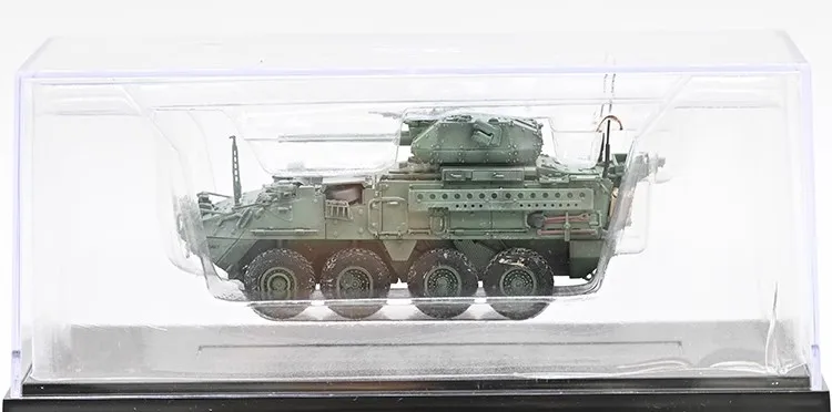 American Stryker Infantry 1/72 Tank Tank Tank M1296 Dragon Cavalry Armor Final Static Product Toy Tank Model Decoration