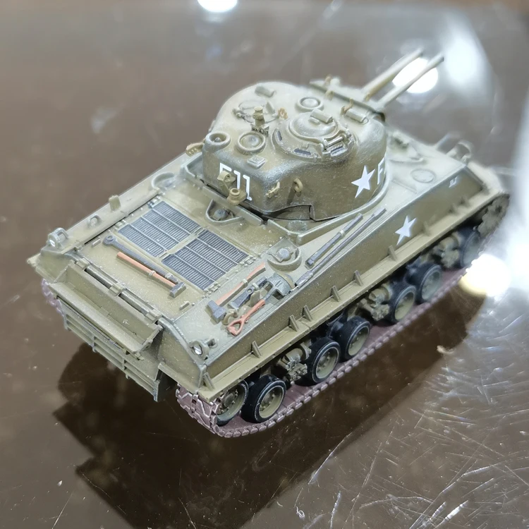 M4A3 HVSS1/72 Tank POA-CWS-H5 Flamethrower North Korea 1951 Final Static Completed Product Toy Tank Model Ornament Tank World