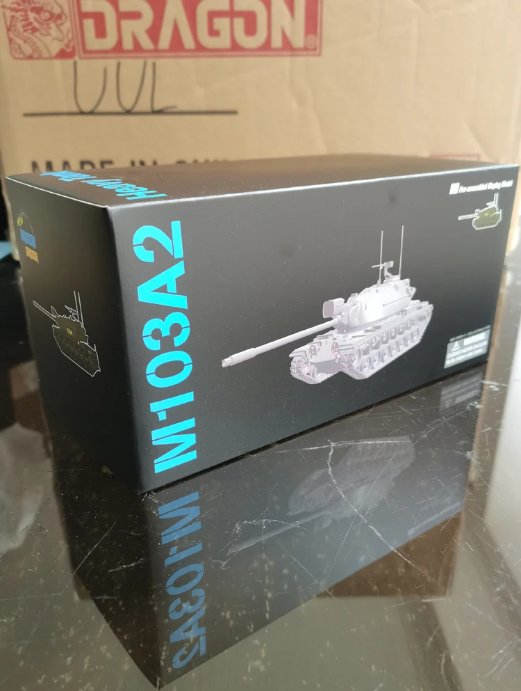 1/72 US M103A2 Army Green Heavy Tank Final Static Completion Toy Tank Model Ornament Tank World