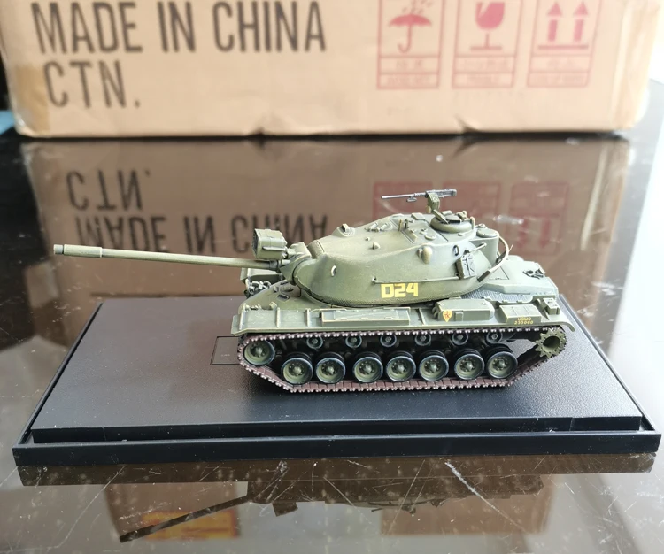 1/72 US M103A2 Army Green Heavy Tank Final Static Completion Toy Tank Model Ornament Tank World