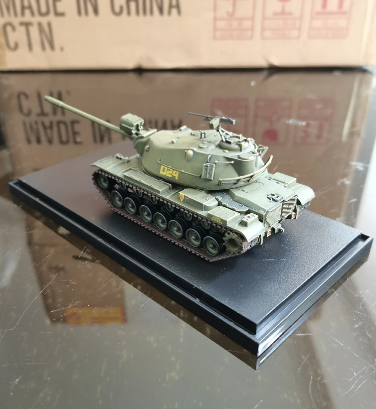1/72 US M103A2 Army Green Heavy Tank Final Static Completion Toy Tank Model Ornament Tank World