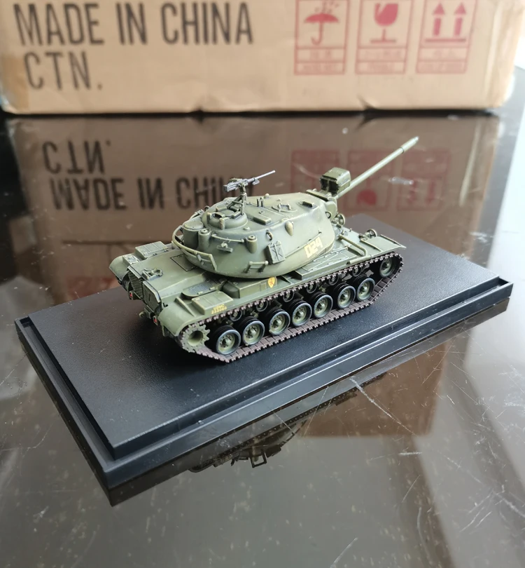 1/72 US M103A2 Army Green Heavy Tank Final Static Completion Toy Tank Model Ornament Tank World