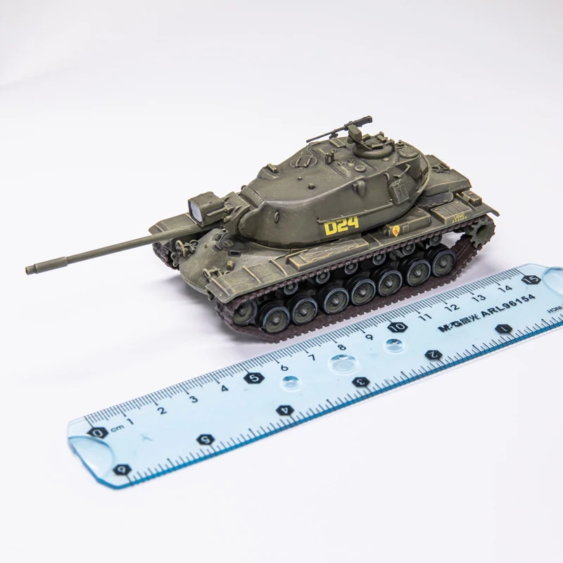 1/72 US M103A2 Army Green Heavy Tank Final Static Completion Toy Tank Model Ornament Tank World
