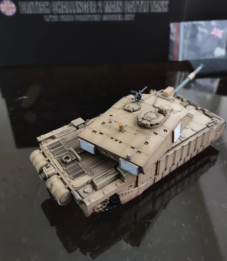 British Challenger 2 Main Battle 1/72 Tank Iraq Gulf War Finished Product Model Static Ornament Static Finished Product Model