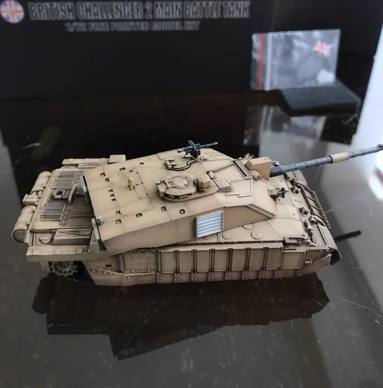British Challenger 2 Main Battle 1/72 Tank Iraq Gulf War Finished Product Model Static Ornament Static Finished Product Model