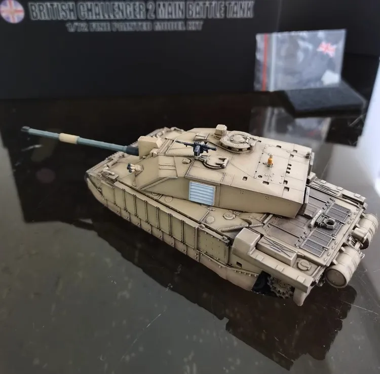 British Challenger 2 Main Battle 1/72 Tank Iraq Gulf War Finished Product Model Static Ornament Static Finished Product Model