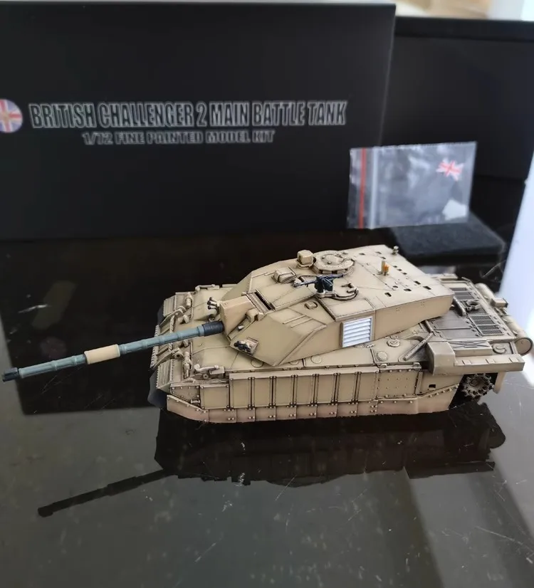British Challenger 2 Main Battle 1/72 Tank Iraq Gulf War Finished Product Model Static Ornament Static Finished Product Model