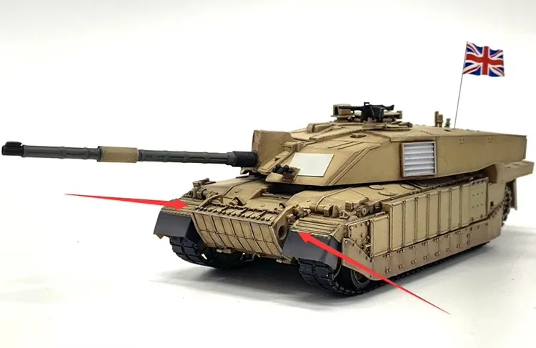 British Challenger 2 Main Battle 1/72 Tank Iraq Gulf War Finished Product Model Static Ornament Static Finished Product Model