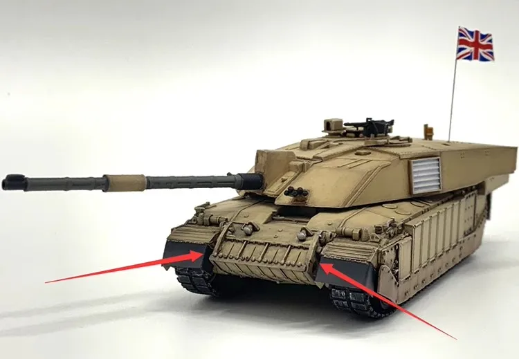 British Challenger 2 Main Battle 1/72 Tank Iraq Gulf War Finished Product Model Static Ornament Static Finished Product Model