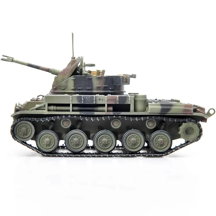 1/72 M42 Self-propelled Tank Gun Camouflage Coating M42 Anti Sky Gun Vehicle Static Finished Product Toy Tank Model Ornament 1/72 M42 Self-propelled Tank Gun Camouflage Coating M42 Anti Sky Gun Vehicle Static Finished Product Toy Tank Model Ornament
