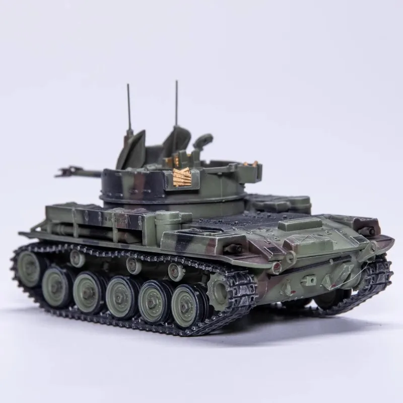 1/72 M42 Self-propelled Tank Gun Camouflage Coating M42 Anti Sky Gun Vehicle Static Finished Product Toy Tank Model Ornament 1/72 M42 Self-propelled Tank Gun Camouflage Coating M42 Anti Sky Gun Vehicle Static Finished Product Toy Tank Model Ornament