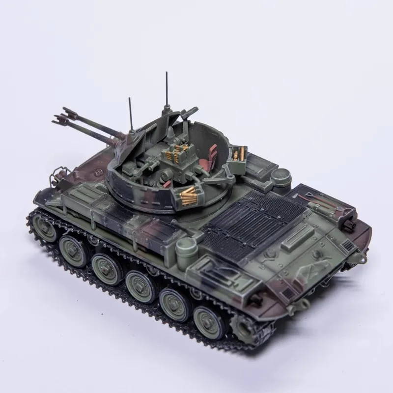 1/72 M42 Self-propelled Tank Gun Camouflage Coating M42 Anti Sky Gun Vehicle Static Finished Product Toy Tank Model Ornament 1/72 M42 Self-propelled Tank Gun Camouflage Coating M42 Anti Sky Gun Vehicle Static Finished Product Toy Tank Model Ornament