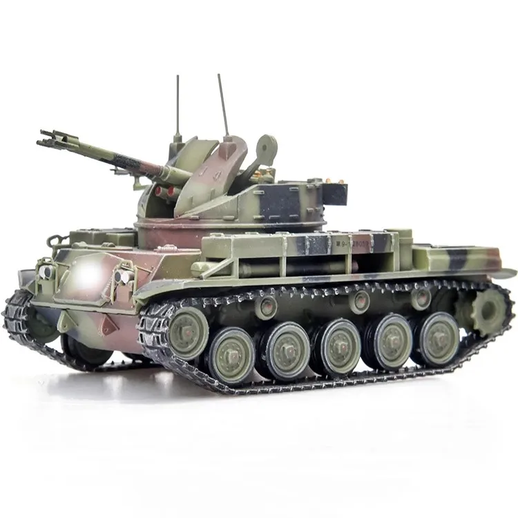 1/72 M42 Self-propelled Tank Gun Camouflage Coating M42 Anti Sky Gun Vehicle Static Finished Product Toy Tank Model Ornament 1/72 M42 Self-propelled Tank Gun Camouflage Coating M42 Anti Sky Gun Vehicle Static Finished Product Toy Tank Model Ornament