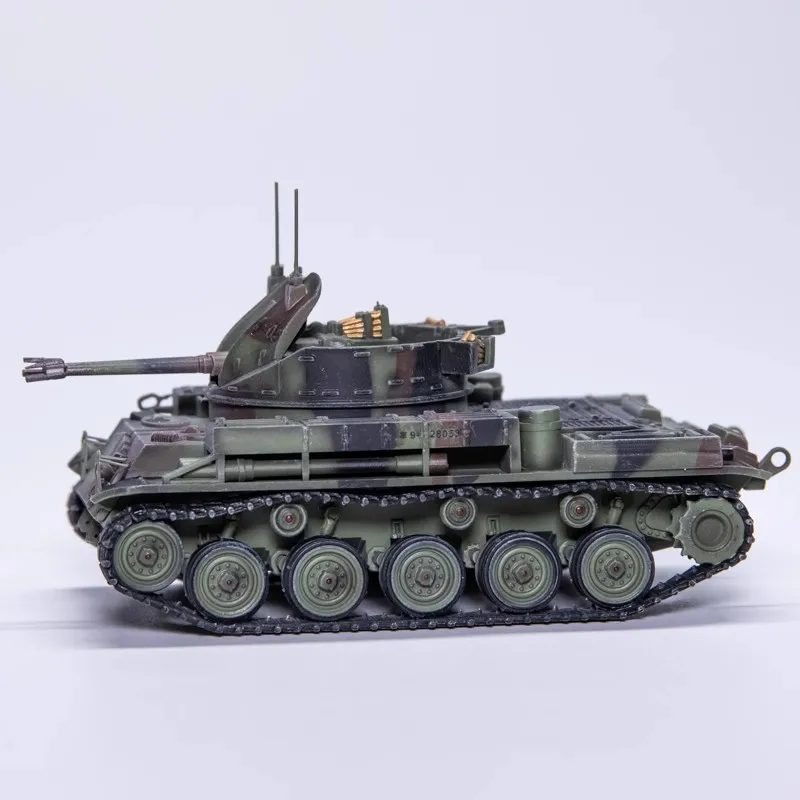 1/72 M42 Self-propelled Tank Gun Camouflage Coating M42 Anti Sky Gun Vehicle Static Finished Product Toy Tank Model Ornament 1/72 M42 Self-propelled Tank Gun Camouflage Coating M42 Anti Sky Gun Vehicle Static Finished Product Toy Tank Model Ornament