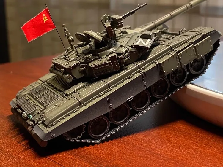 Russian Special Military Operation T90 T-90A Main Battle Tank World Completion 1/72 Static Finished Model