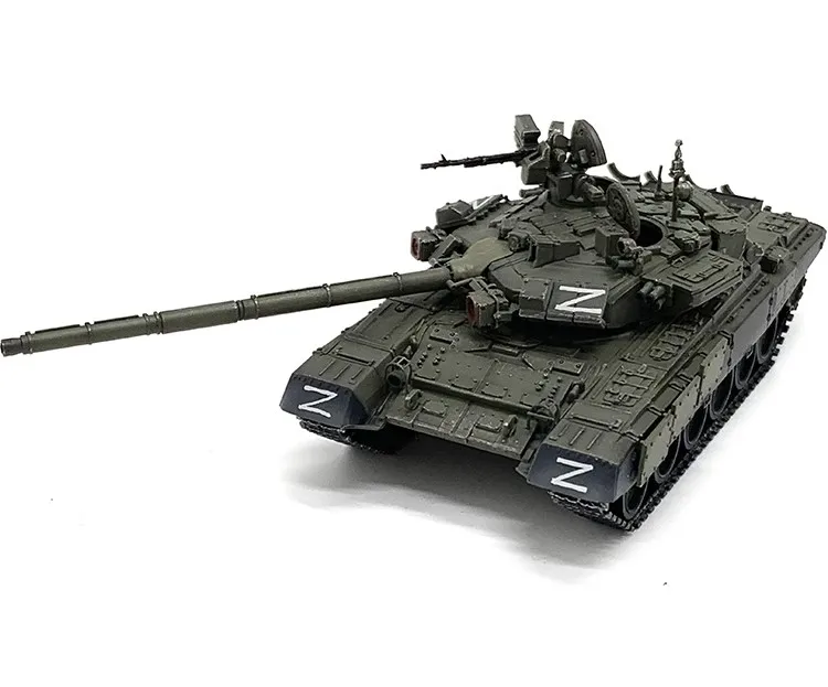 Russian Special Military Operation T90 T-90A Main Battle Tank World Completion 1/72 Static Finished Model